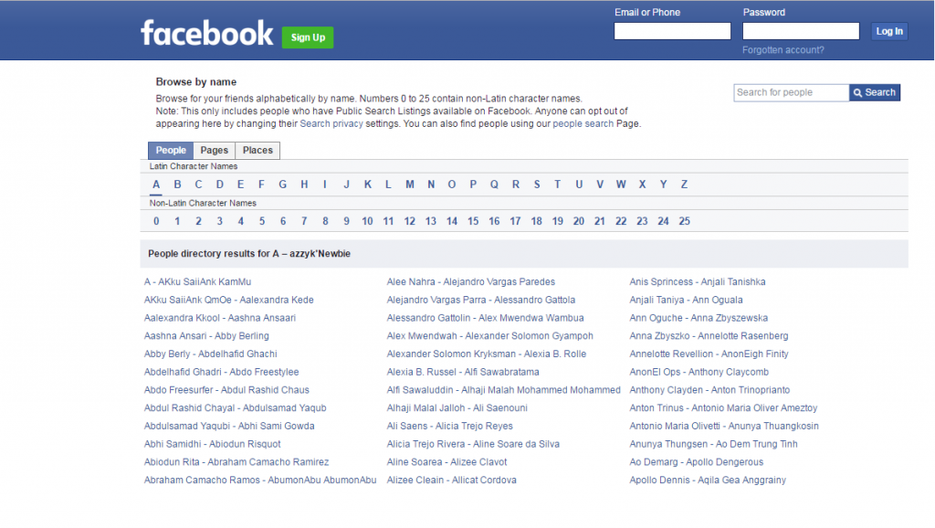 facebook search for people without logging in-theexplode